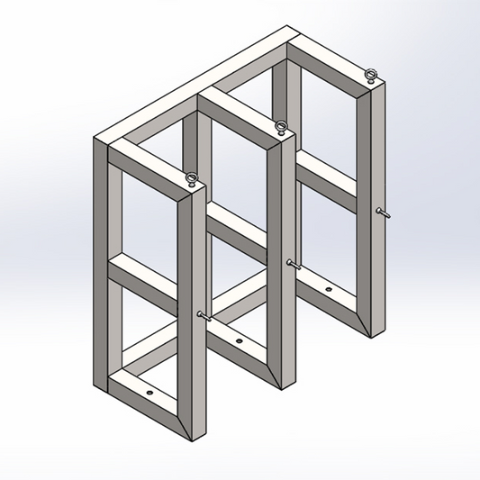 Gas Cylinder Rack (2x1)