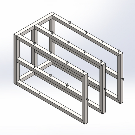 Gas Cylinder Rack (2x4)