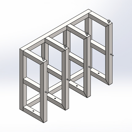 Gas Cylinder Rack (3x1)