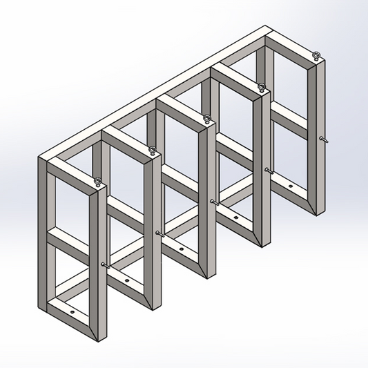 Gas Cylinder Rack (4x1)