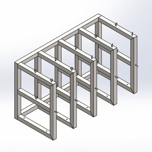 Gas Cylinder Rack (4x2)