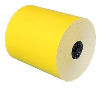 3 1/8" x 230' Yellow Thermal Paper (50 rolls/case) - BPA Free